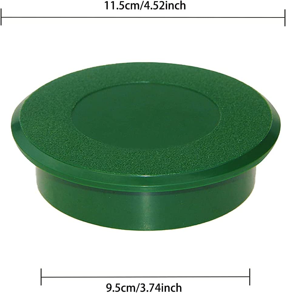 2PCS Golf Cup Cover,Golf Hole Putting Green Cup Golf Practice Training Aids Green Hole Cup,for Outdoor Activities - Image 4