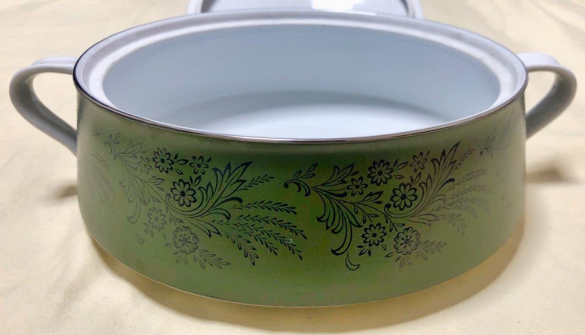 Amazon.co.jp: ノリタケ 2028WALDEN グリ－ン花柄 蓋付ボウル 両手鍋