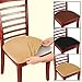 Boshen 6PCS Elastic Spandex Chair Stretch Seat Covers Protector for Dining Room Kitchen Chairs Stretchable Fit for 15×15×2