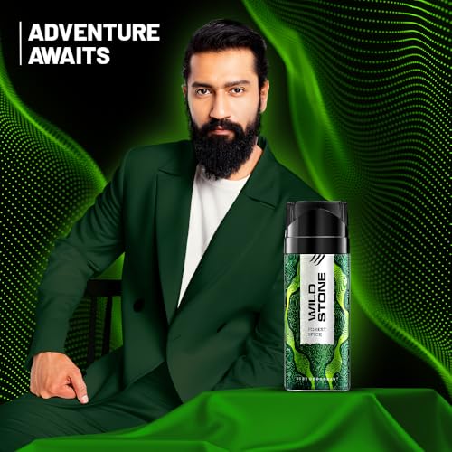 Image of Wild Stone Forest Spice Deodorant Body Spray for Men, 150ml