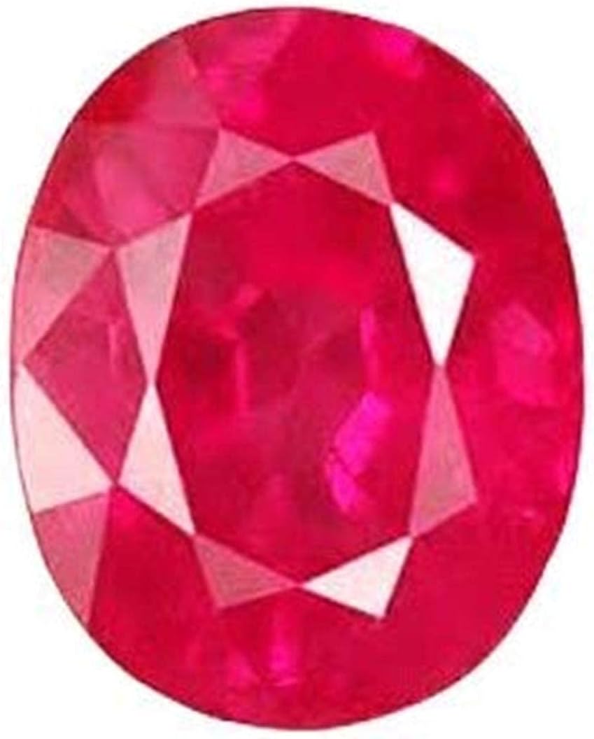 Gems Burma Ruby Stone 4.00 Ratti Lab-Certified Non-Heat Natural Manik Gemstone Manikya Loose Gemstone for Women & Men