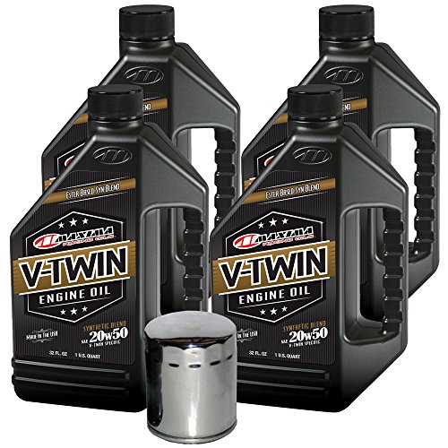 Kit cambio aceite motor mezcla sintética 20W-50 miniatura 1