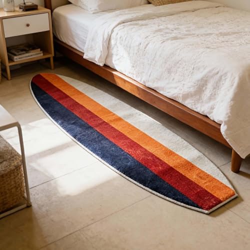 Esterilla de baño antideslizante forma tabla surf para evitar caidas 5