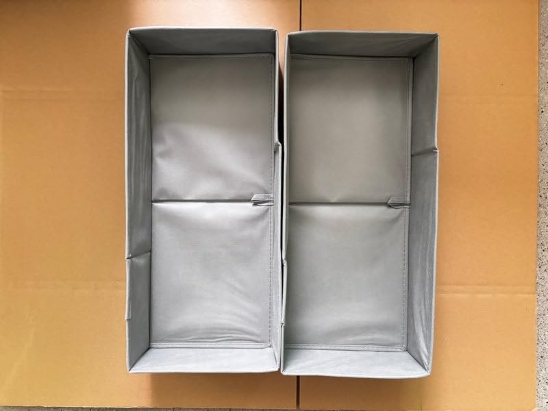 BrightOn PAX50 - Caja plegable para archivos, juego de 2 piezas compatible con armario IKEA PAX, equipada con precisión con base resistente, sistema de organización de cajones