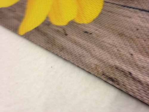 Tappeto cucina 52 x 240 girasole legno vintage