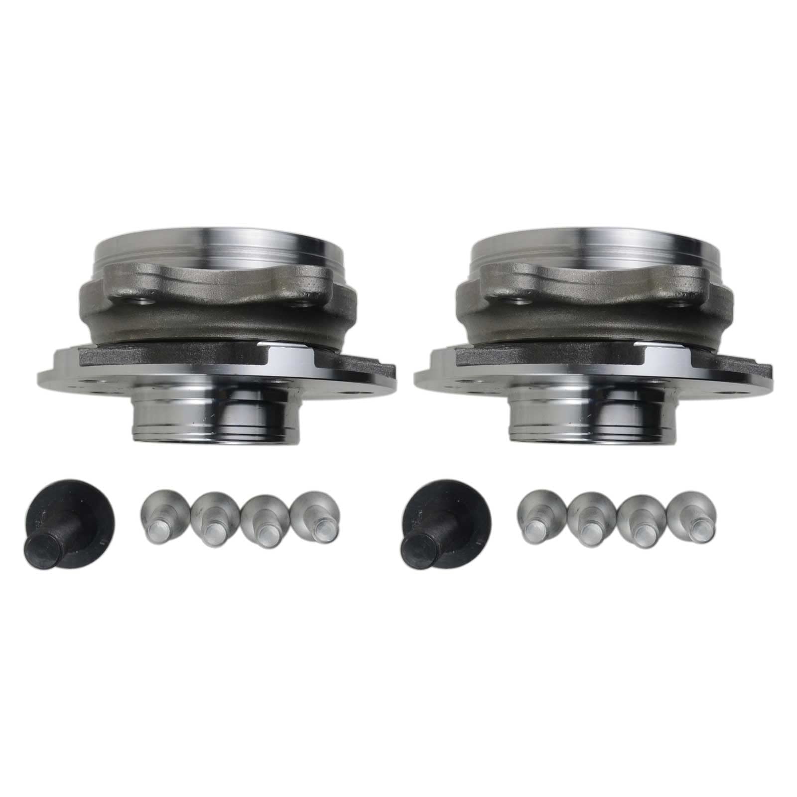 Paire de Jeux de Roulements de Roue Pré-Assemblés Avec Moyeu de Roue Compatible avec A5 A4 A8 A7 A6 Q5 2.0 2.8 3.0 3.2 8T3 4G2 8F7 8KH 8K0407613B 4H0498625B