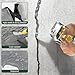 Oriflame Concrete Crack Filler: Self-Leveling Cement Crack Filler - High Elasticity & Weather-Resistant Waterproof Repair Sealant for Driveway/Walkway/Patio/Joint/Outdoor/Indoor - Grey (500ML 2 PCS)