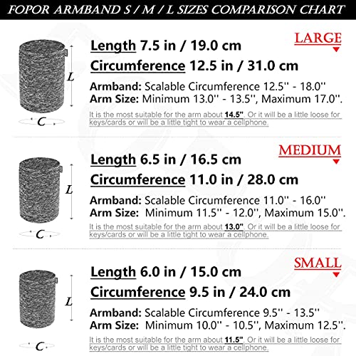 Small Armband For Cellphone Keys Earphone Airpod With Hidden Pocket, Phone Protective Arm Sleeve Strap Pouch Holder Pocket For Training Jumping Exercise Workout Climbing For Iphone Samsung Pixel #TOP1