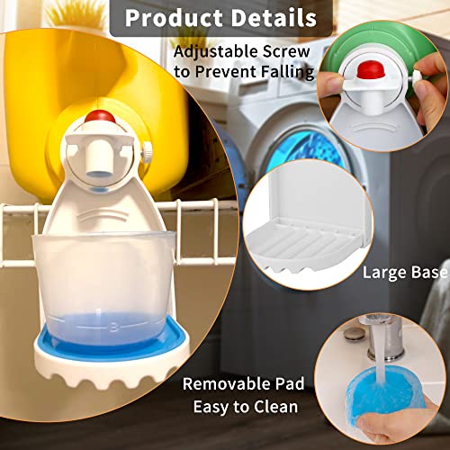 2-PCS-Laundry-Detergent-Tray-Fabric-Softener-Soap-Holder-Stand-Container