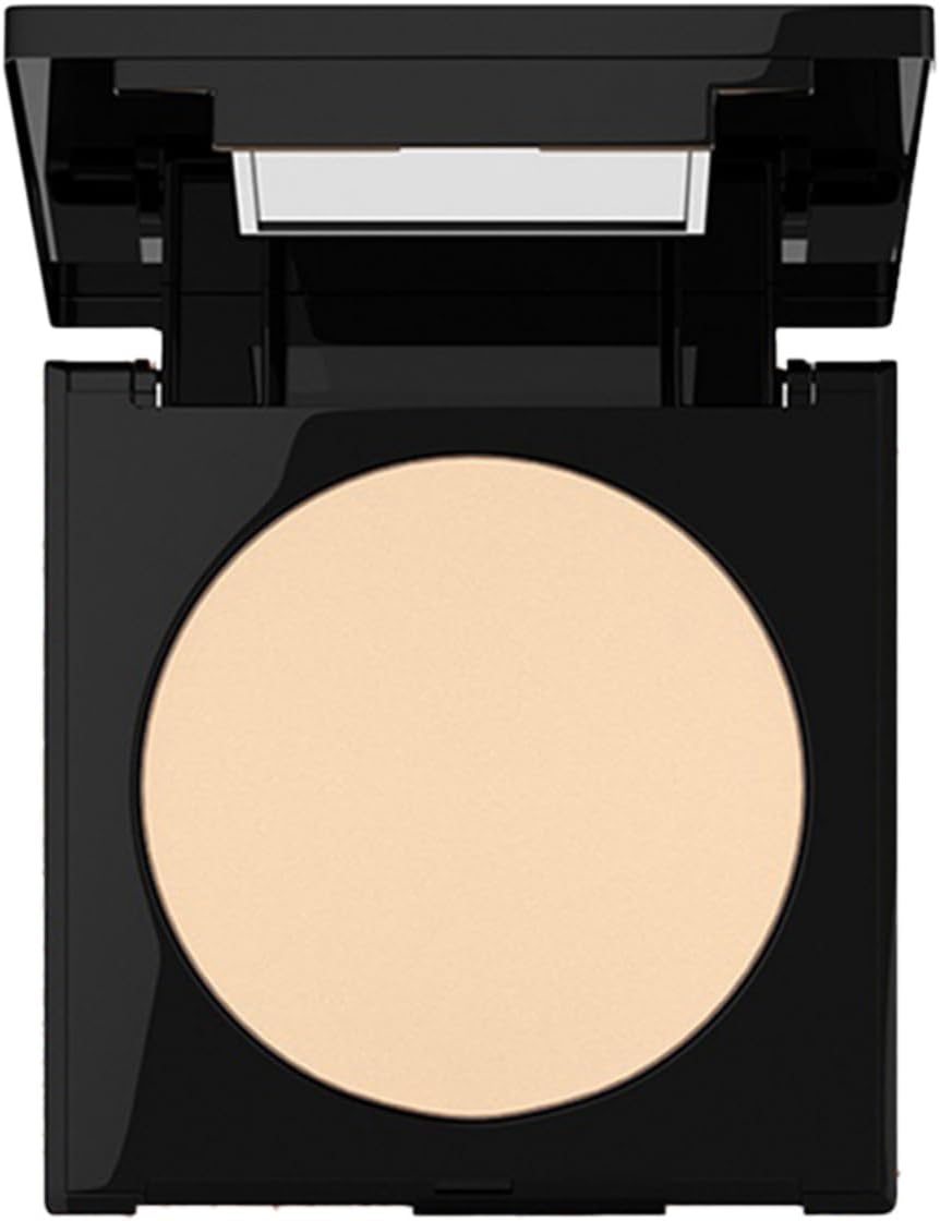 Maybelline New York Fit Me Matte Poreless Pressed Face Powder. Natural, poreless finish with long-lasting shine control, Pressed Powder that absorbs oil to mattify skin - Natural Beige 220 | 8.5gm