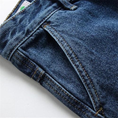 Men's Vintage Classic Business Jeans, Casual Stretch Luxury Denim Trousers, Comfortable and Versatile.3