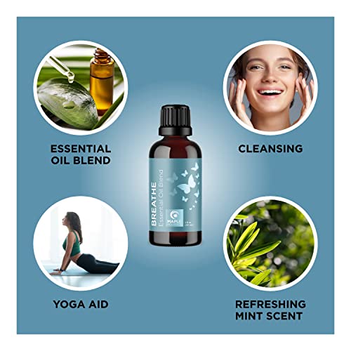 Aromatherapy Essential Oils Blends Set - Dream And Breathe Essential Oil Set For Diffuser With Sleep And Relaxing Essential Oils For Diffusers Aromatherapy - Best Essential Oils Set For Diffuser #TOP6