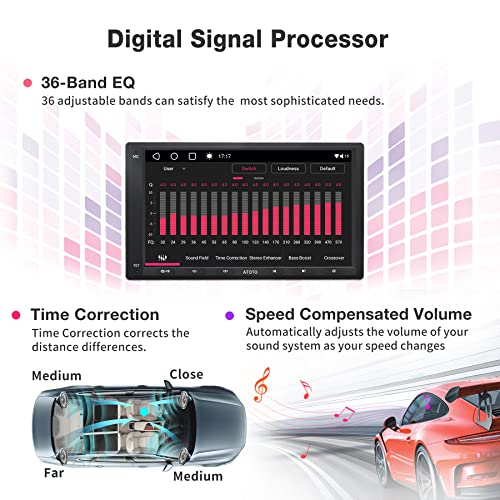 Atoto Ca-Aec02 Car Audio Amplifier Compatible With A6G2A7Pfs01 7 Inch Android Car Stereo; 4 Channel, Class A/B, 392 Watts Max Power, 4 Ohm, Built-In Line-Out Converters #TOP7