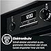 AEG Einbaubackofen BES331110B / Serie 6000 / SurroundCook – Heißluft mit Ringheizkörper/Reinigungshilfe mit Wasserdampf/Versenkknebel/Grillfunktion/Display mit Uhr/Autark/A/Schwarz