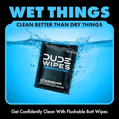 Save on DUDE Wipes Travel Wipes - 30 Count, Individually Wrapped - Image 6