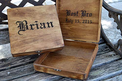 Personalized Cigar Box - Wedding Groomsman Gift - Bridal Party Gift - Gift