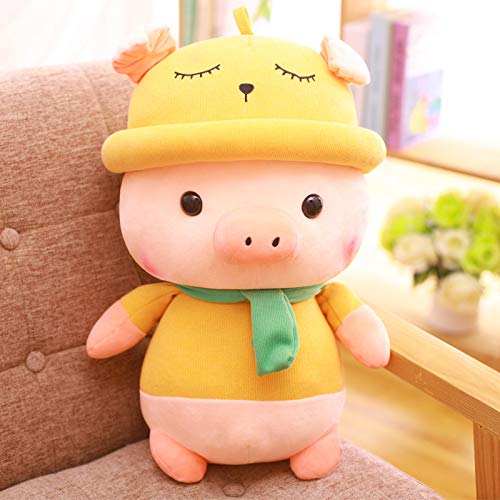 Preisvergleich Produktbild Ferkel Plüschtier Puppe Süße Puppe 25 cm gelb