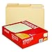 Universal 16113 File Folders, 1/3 Cut Assorted, Two-Ply Top Tab, Letter, Manila (Box of 100)