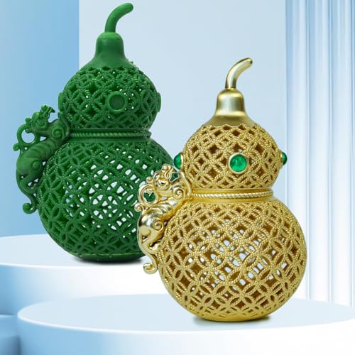 Image of 3D Printer Resin, Castable 3D Printer Resin Easy to Print & Burn, Photopolymer Resin for DLP /LCD 3D Printers, Low Ash Content & High Precision for Jewelry and Metal Casting(Green, 1kg)