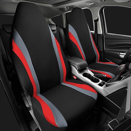Image of CAR PASS Line Rider Neoprene Waterproof Car Seat Cover Full Set Universal Fit