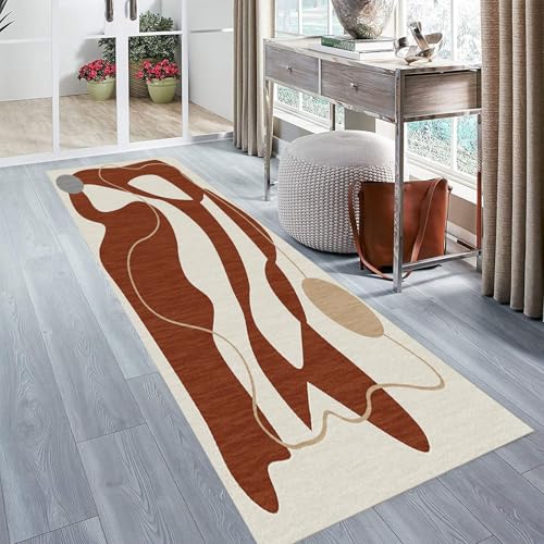 Alfombra de cocina lavable para pasillos largos diseño moderno y antimanchas 7