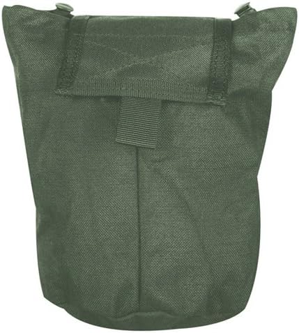 Olive Drab Hook & Loop Utility Ammo/Dump Pouch - 8 x 6.5 Inches