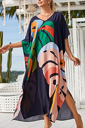 Kaftan largo LikeJump para cubrir el traje de baño con total ligereza 6