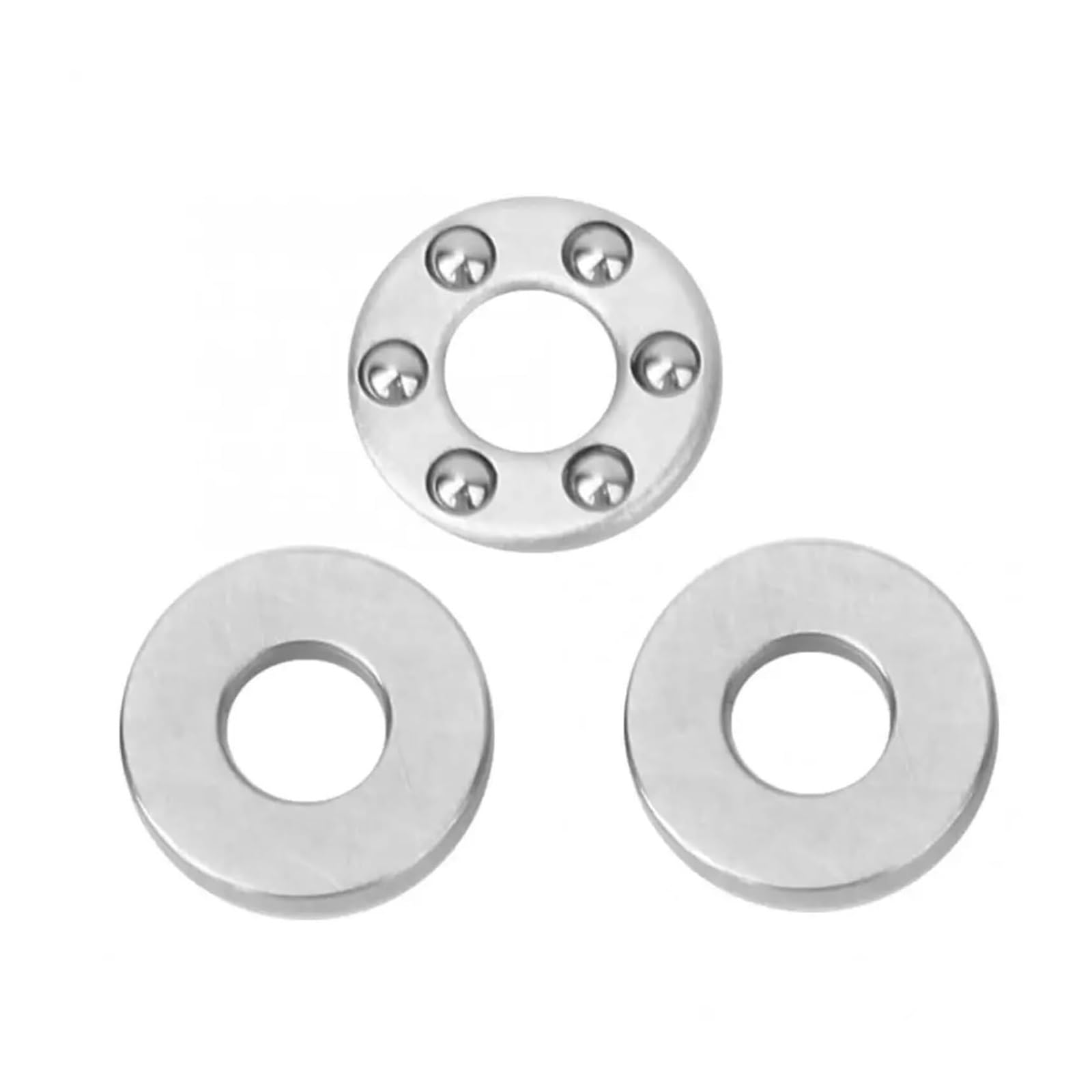Aspectos, 10 Uds F2.5-6M/F3-8M/F4-9M/F4-10M rodamiento de agujas de empuje juego de rodamiento plano Axial de Metal de alta precisión en miniatura(4x9x4mm)