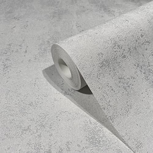 marburg Tapete Betonoptik Weiß Grau Isoliereffekt Wärmereflektierende...