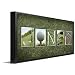 Framed Canvas - Personalized Golf Name Art - Perfect and unique customized gift for the golfer or golf enthusiast