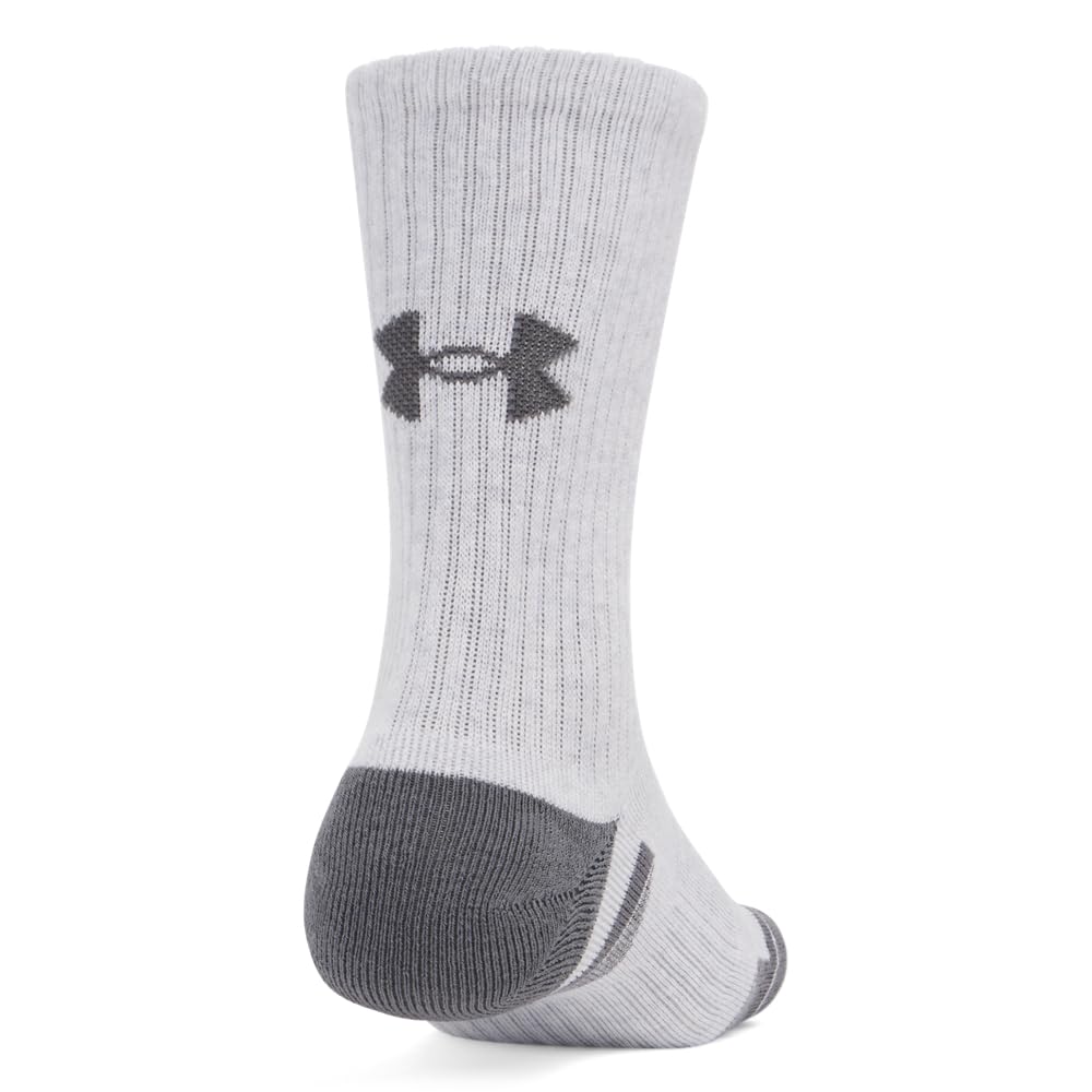Under Armour Ua Performance Cotton 3p Mid Calzini Unisex - Adulto (Pacco da 1)