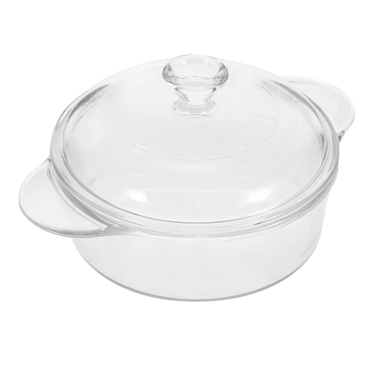Bol de Resistente al Calor con Tapa Transparente y Asas Dobles Recipiente Reutilizable para Ensaladas Postres y Snacks para Fiestas y Uso Doméstico