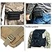 Infityle MOLLE Pouches - Tactical EDC Compact Multi-Purpose Water-Resistant Utility Gadget Gear Hanging Waist Bags (2 Pack Black, Tactical Pouches)
