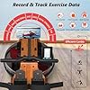 Water Rowing Machine for Home Use, WENOKER Wooden Foldable Rower Machine with Dedicated Monitor & Bluetooth APP, Large Water Tank & Comfortable Seat for Immersive Water Rower, 350LBS Weight Capacity