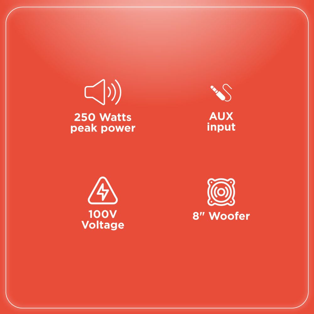 RadioShack Tower 3-Way P.A Speaker (50,000 RMS Power Output, LED Light)