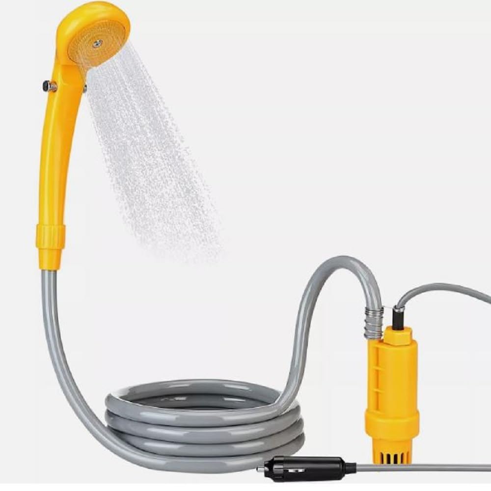 See full amazon price history chart for Lucario Portable Camping Shower, Shower with Water Pump 2m Hose Suction Cups and Hooks Outdoor Shower for Camping, Walking Lucario Portable Camping Shower, Shower with Water Pump 2m Hose Suction Cups and Hooks Outdoor Shower for Camping, Walking (B0D4DN5Q64) Amazon Price History, Amazon Price Tracker