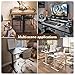 SANODESK Whole-Piece Particle Board Table Top for Standing Desk and Home Office Desk DIY, 40x24x1 Inch Maple Desk Top