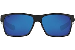 Costa Half Moon Rectangular Sunglasses: Amplify Your Style with Angular Elegance