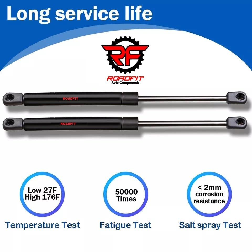 Image of AutoClean Dicky Shocker /Dicky Lifter /Gas Strut /Gas Piston /Gas Springs /Rear door balancer for Captur - 1 Set (2 Piece)