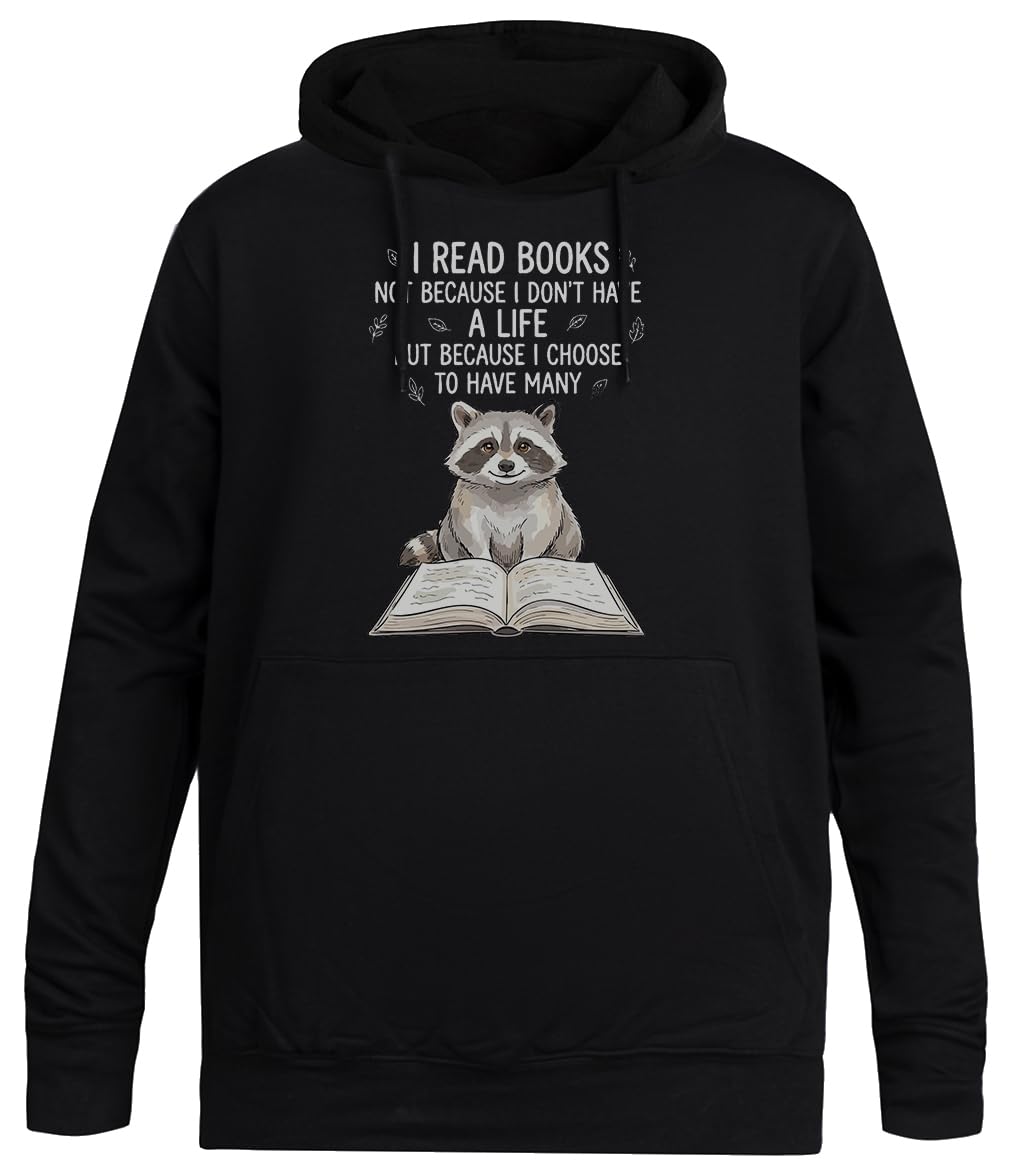 Uroczy Szop Czarna Bluza Unisex Bez Płci Unisex Black Hoodie Men Women