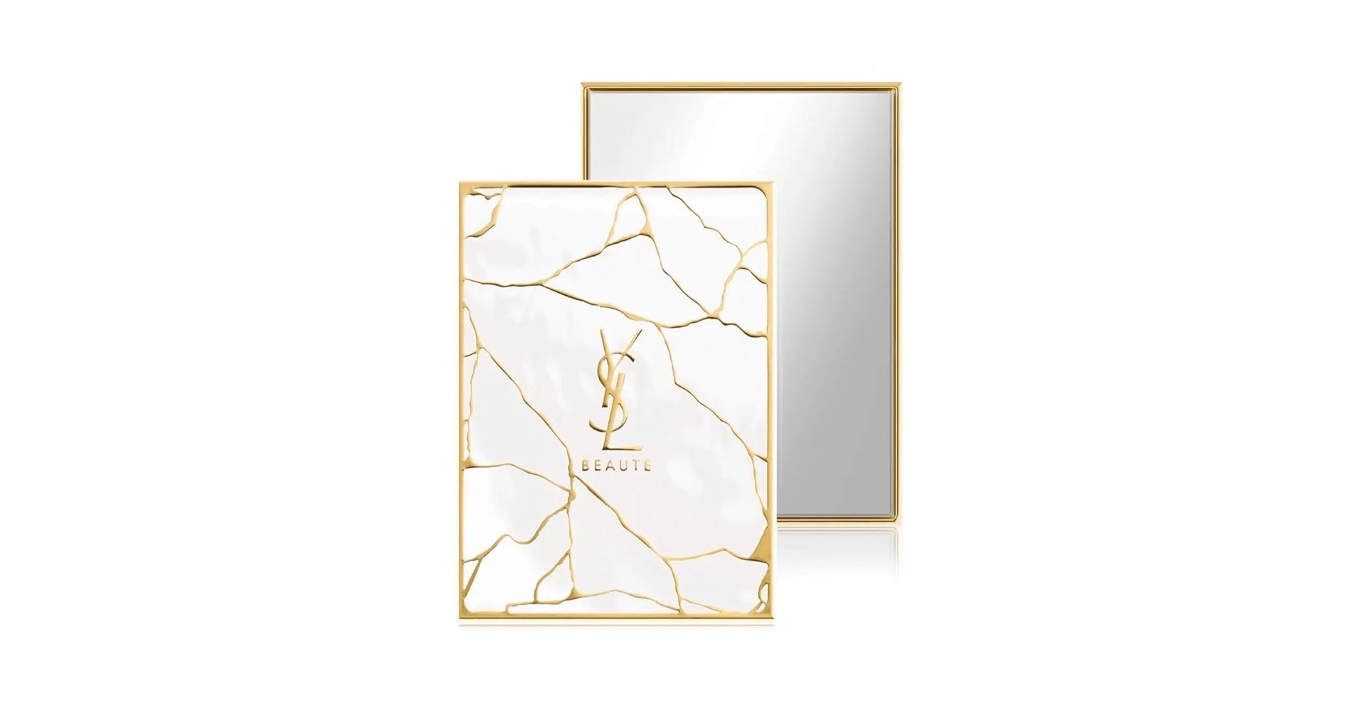 ysl YSL 卓上ミラー　非売品　ミラー　鏡　化粧　メイク YSL イヴサンローラン ミラー 鏡 ノベルティ - メルカリ