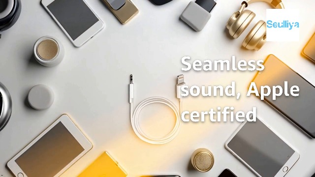 Apple MFi Certified) iPhone AUX Cord,Lightning to 1/8 Inch Audio