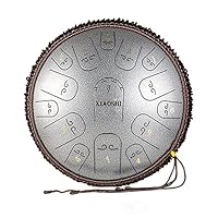 XIAOSHI スリットドラム 15音14インチC炭素鋼製 スチールドラム Amazon | XIAOSHI スリットドラム 15音14インチCメジャー 日本語