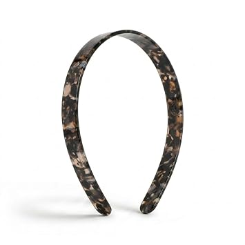 France Luxe 1/2" Ultracomfort Headband - Pavlova Black