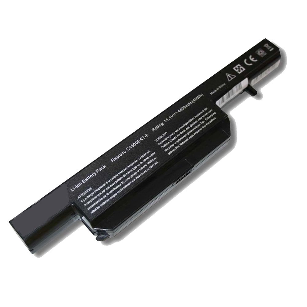 WXKJSHOPReplace Battery For CLEVO B4100M B5100M B7110 C4100 C4500 C4500Q C5100Q C5105 W150DAQ W251EQ SAGER NP2240 SAGER NP2252 SAGER NP3260 SAGER NP3265 SAGER NP5125 Series C4500BAT-6