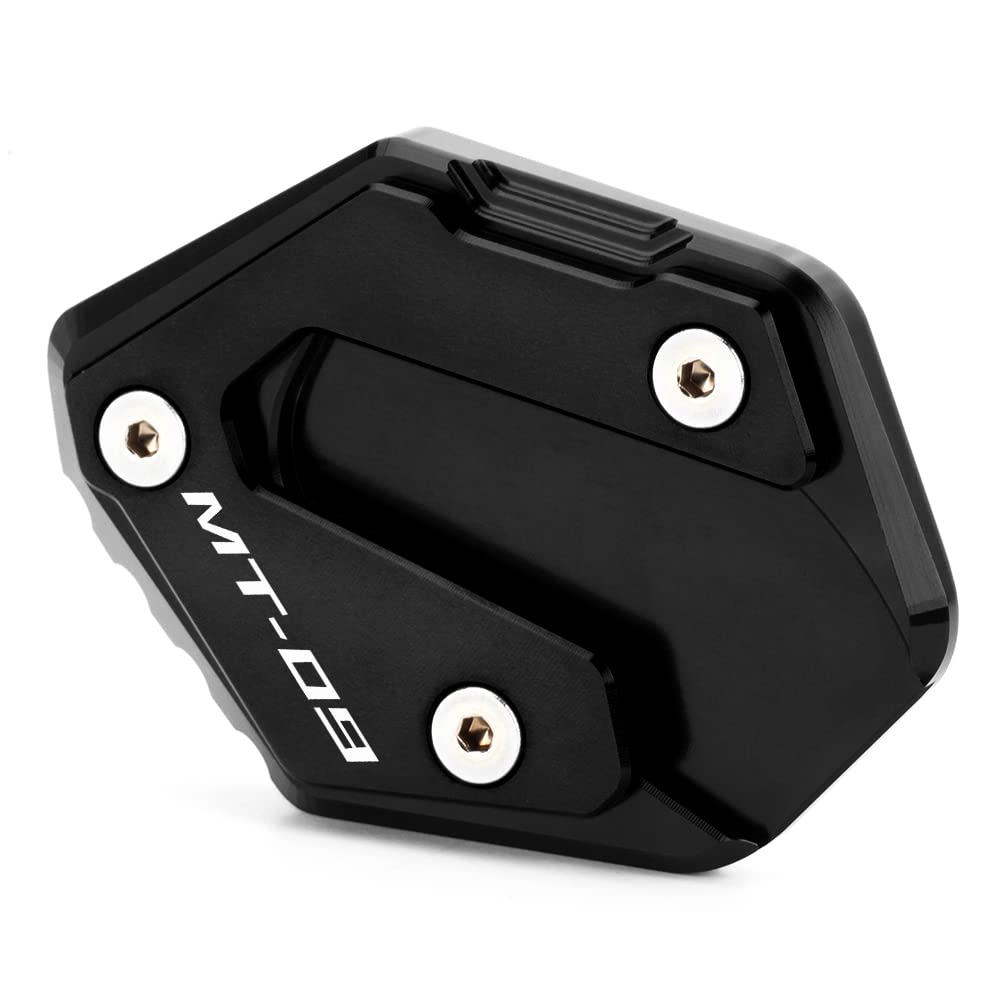 Mokiton Side Stand Extension Kickstand Plate Yamaha MT-09/SP 2015-2025 Black