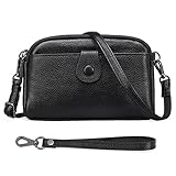 【Large Capacity Wallets】Les sacs à main pour femmes sont conçus avec deux poches extérieures, deux poches principales à fermeture éclair, une poche intérieure à fermeture éclair et une grande fente pour cartes, assez grande pour contenir votre argent, vos lunettes de soleil, vos cartes, vos factures, vos reçus, votre téléphone portable et d'autres biens nécessaires