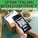 Italian Vocabulary Flash Cards – 300 Words with Pictures & Pronunciation – Educational Language Learning Tool for Students & Adults – Briston Italian Edition