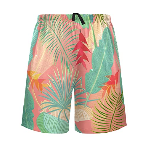 Caihoyu Pantalones cortos de pijama para hombre, con cordón, pantalones de descanso para hombre, pantalones de pijama con bolsillos, Varios colores, X-Large