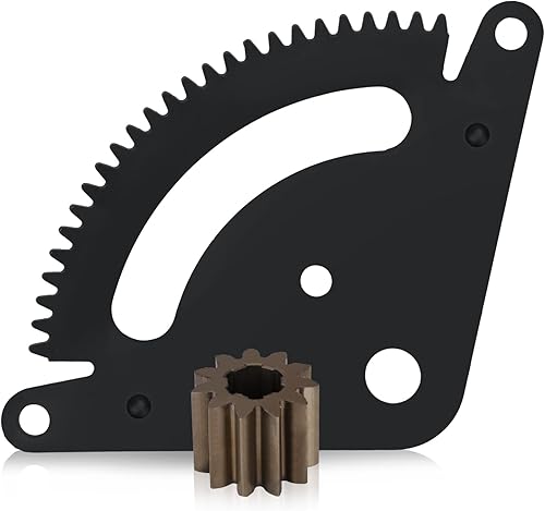 Miniatura 7 de Kit de engranajes de dirección de 25 dientes compatible con John Deere Lawn& Garden Tractor L105 L108 L110 L111 L118 L120 L130 G110 con piñón,